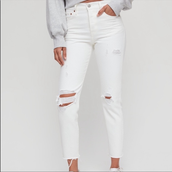 Levi's Denim - Levi’s white wedgie fit jeans
